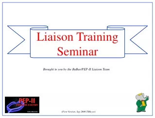 Liaison Training  Seminar