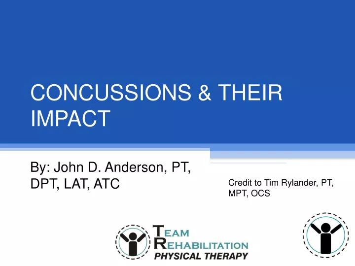 concussions their impact