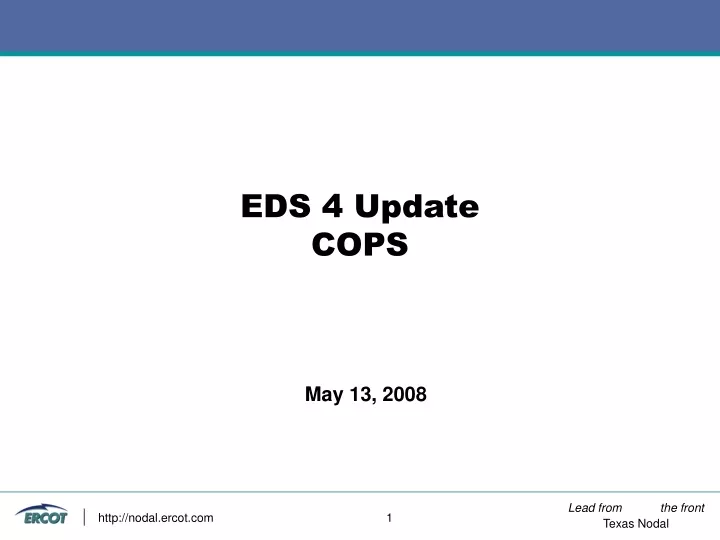 eds 4 update cops