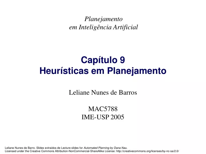 planejamento em intelig ncia artificial