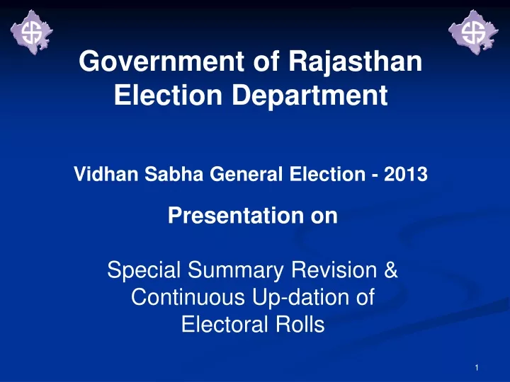 government of rajasthan election department