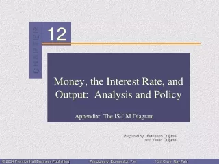 Money, the Interest Rate, and Output:  Analysis and Policy