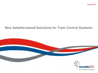 New Satellite-based Solutions for Train Control Systems