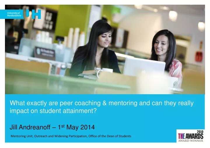 what exactly are peer coaching mentoring