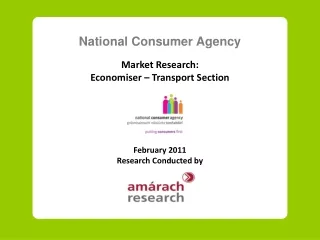 national consumer agency market research