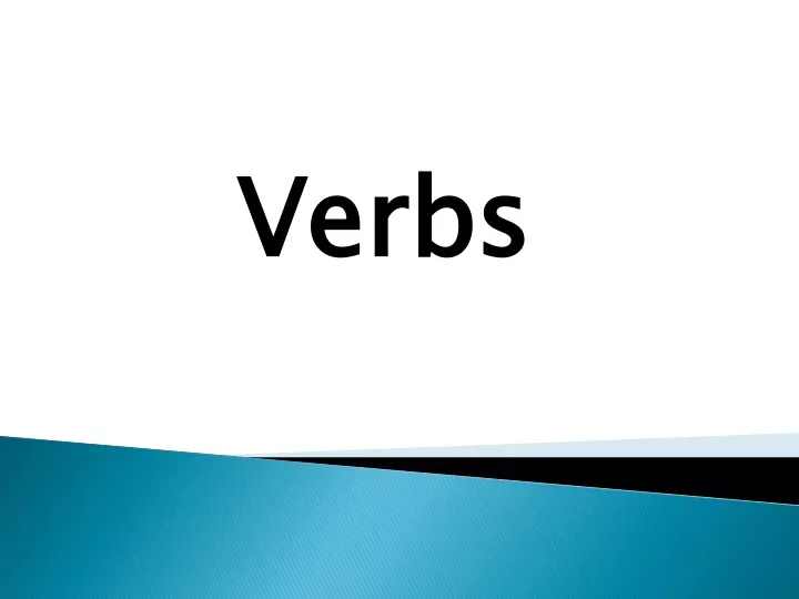 verbs