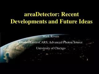 areaDetector: Recent Developments and Future Ideas