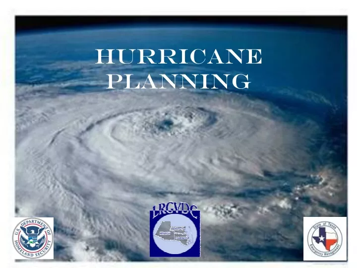 hurricane planning