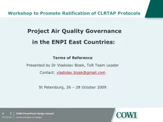 Workshop to Promote Ratification of CLRTAP Protocols