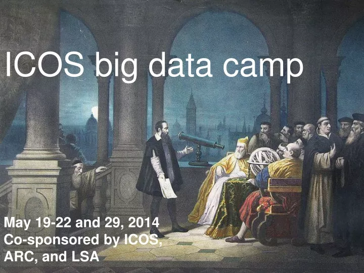 icos big data camp