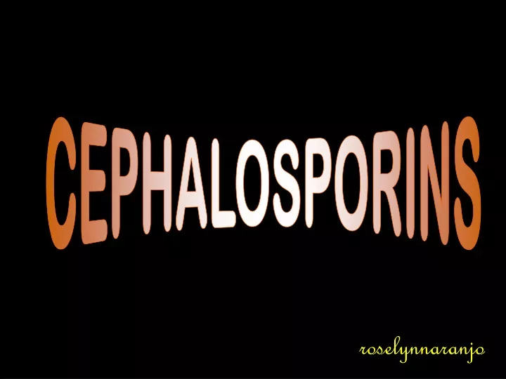 cephalosporins