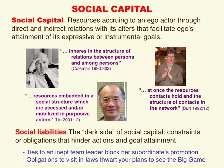 social capital