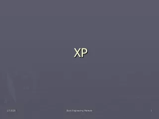 What is XP?