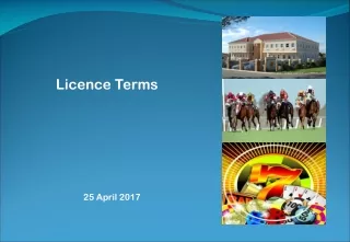 Licence Terms