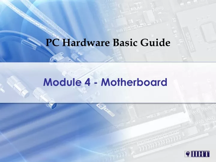 pc hardware basic guide