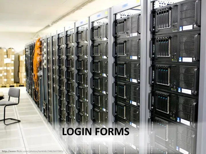 login forms