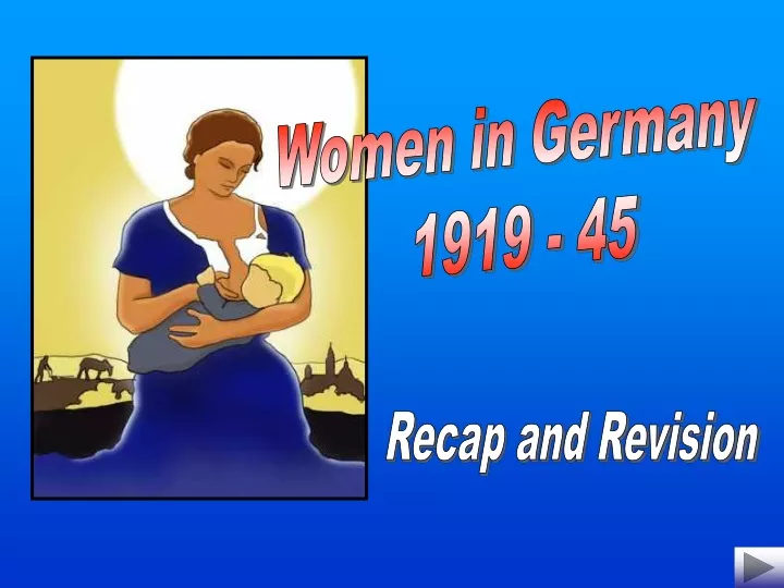 women in germany 1919 45