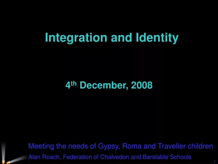 integration and identity