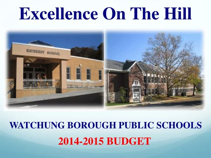 excellence on the hill