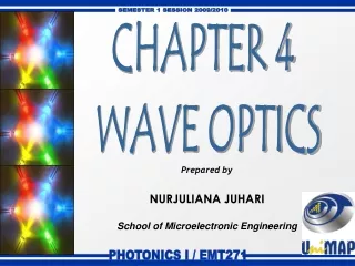 NURJULIANA JUHARI School of Microelectronic Engineering