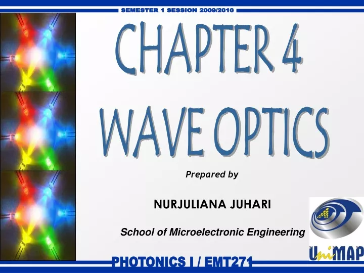 chapter 4 wave optics