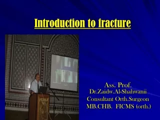 Introduction to fracture