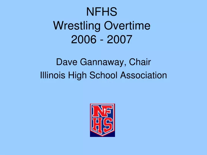 nfhs wrestling overtime 2006 2007