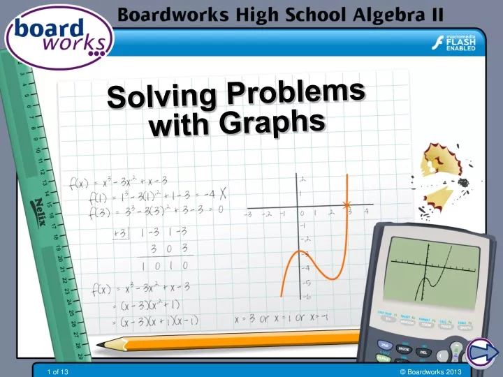 solving problems with graphs