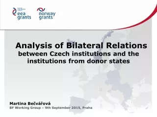 Analysis of Bilateral Relations