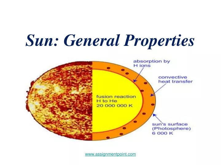 sun general properties