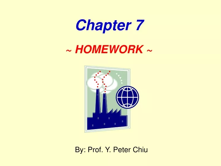 chapter 7 homework