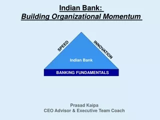 Indian Bank:  Building Organizational Momentum