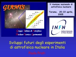 Sviluppi futuri degli esperimenti di astrofisica nucleare in Italia