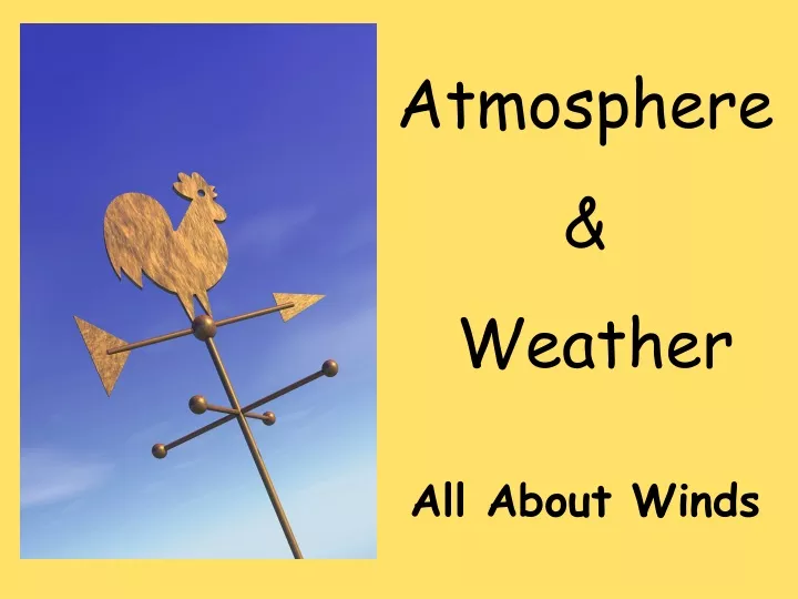 atmosphere weather all about winds