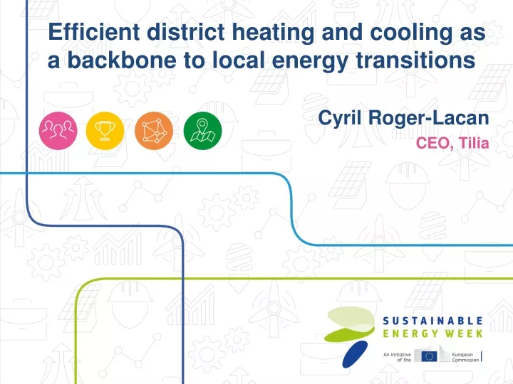 efficient district heating and cooling
