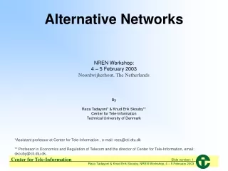 Alternative Networks