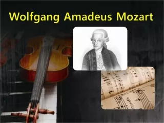 Wolfgang Amadeus Mozart