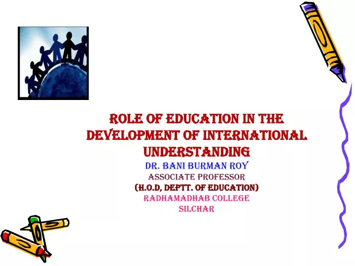role of education in the development