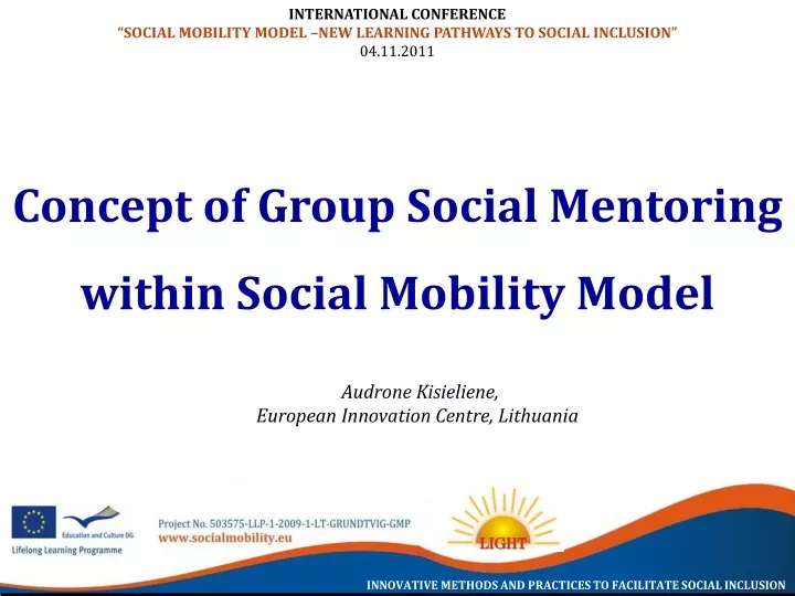 international conference social mobility model