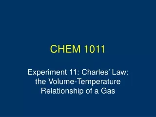 CHEM 1011