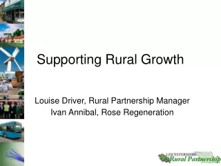 Supporting Rural Growth