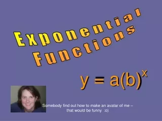 Exponential Functions