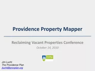 Providence Property Mapper