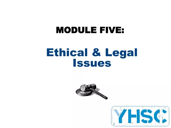 ethical legal issues