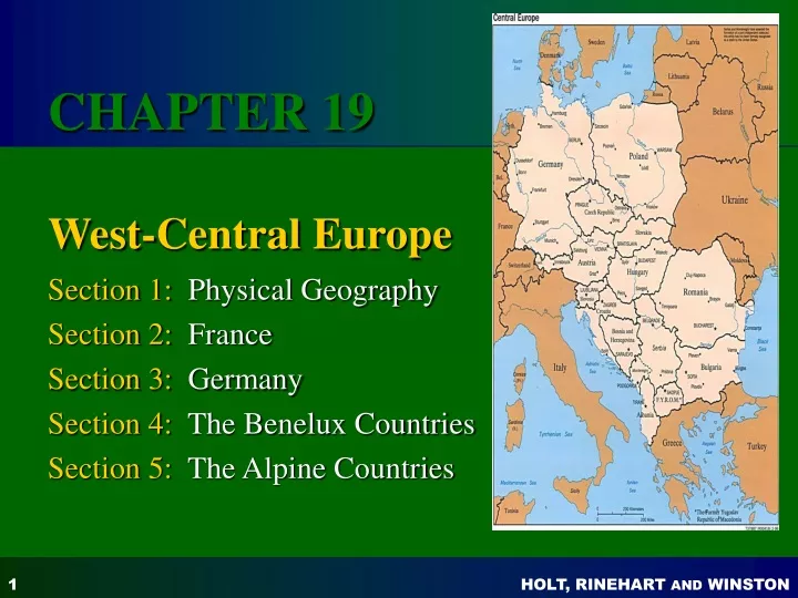 west central europe