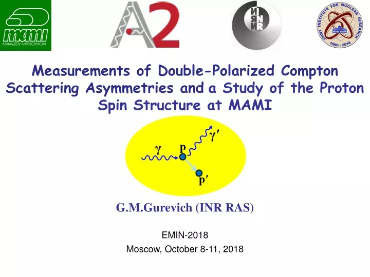 measurements of double polarized compton