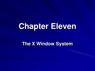 Chapter Eleven