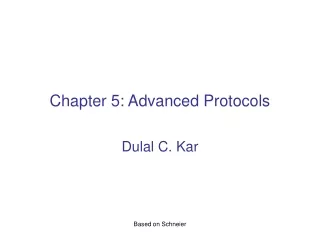 Chapter 5: Advanced Protocols