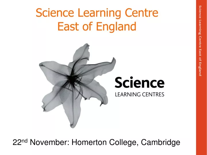 science learning centre east of england
