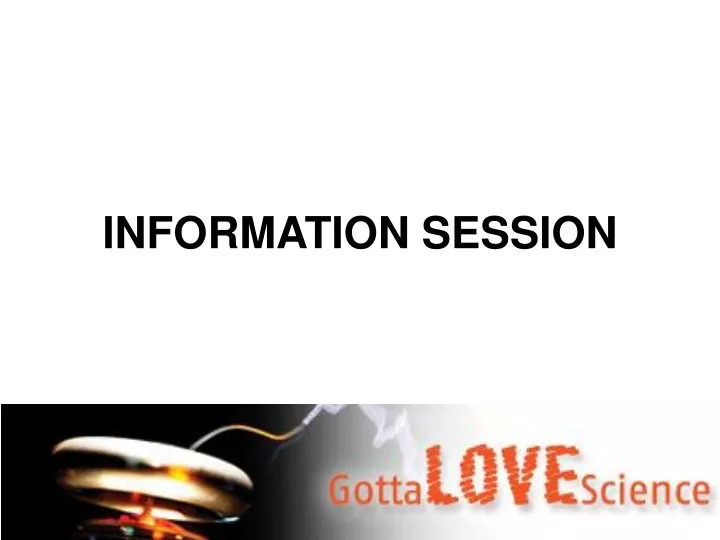 information session